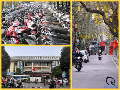 Bãi giữ xe máy